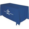 Draped 6' Table Throw (1 Color Screen Print)